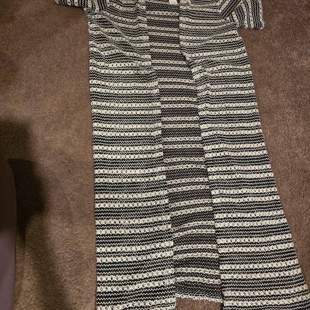 Anthropologie collard duster